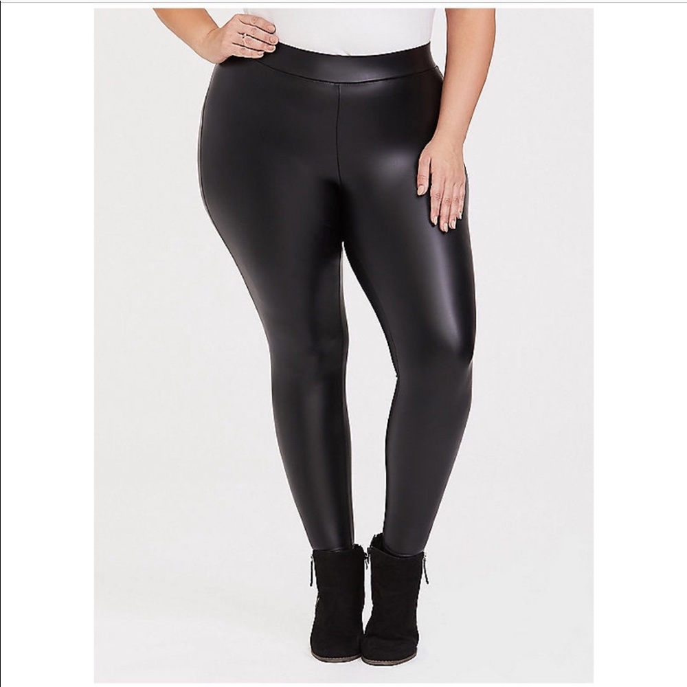 Torrid Faux Leather Leggings